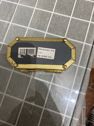 Caja de cristal como se vez las fotos