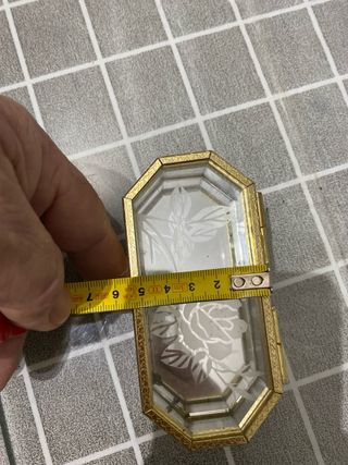 Caja de cristal como se vez las fotos