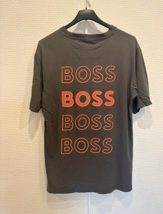 Camiseta Boss Gris Talla L