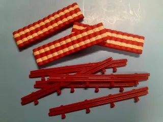 Accesorios Scalextric: Vallas y bidones decoración