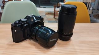 Cosina C2 + Lentes 70-210mm f/4.5 y 28-70mm f/3.5