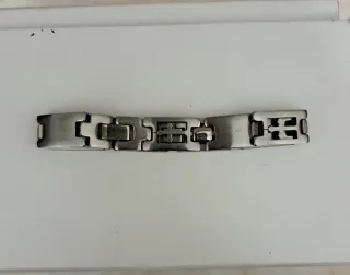 Bracciale Uomo Acciaio Argento