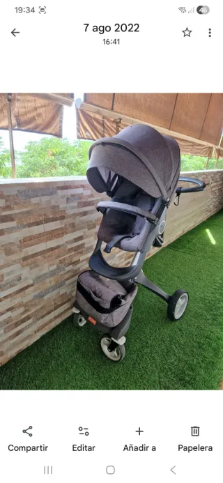 Cochecito Stokke Xplory Black melange v4