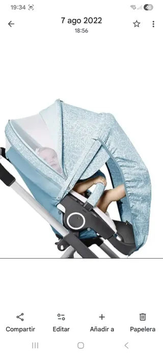 Cochecito Stokke Xplory Black melange v4