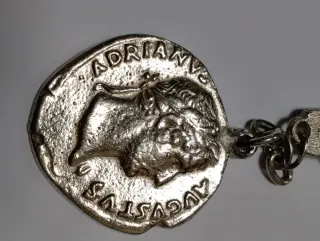 Llavero Réplica Moneda Romana
