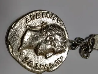 Llavero Réplica Moneda Romana