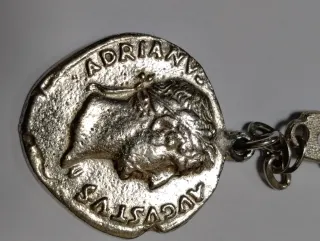 Llavero Réplica Moneda Romana
