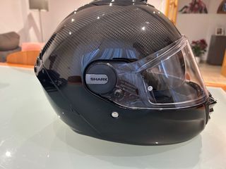Casco Shark Negro con Pinlock 120