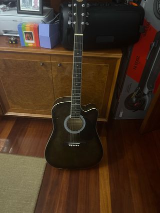 Guitarra Acústica Marrón