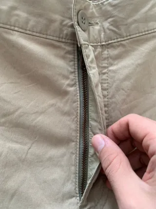 Armani Jeans Pantalón Chino Ancho Talla 36 US