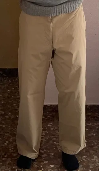 Armani Jeans Pantalón Chino Ancho Talla 36 US