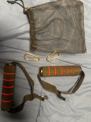 Agarres para gym con mosquetones