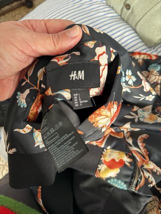 Chaqueta bomber reversible