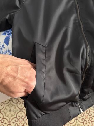 Chaqueta bomber reversible
