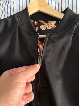 Chaqueta bomber reversible