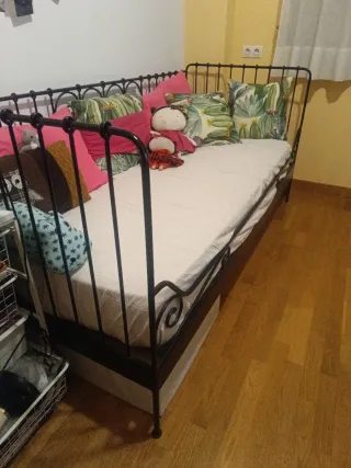 Cama somier y colchón