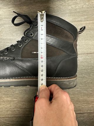 Botas Geox Piel Negra Marrón Talla 46