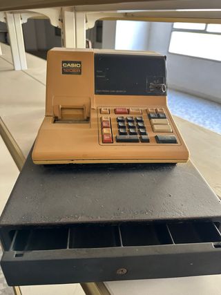 Caja Registradora Vintage Casio 120ER