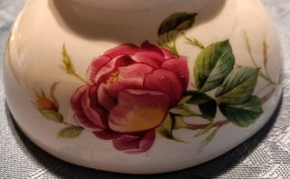 Scatola Vintage Porcellana Inglese Fiorita