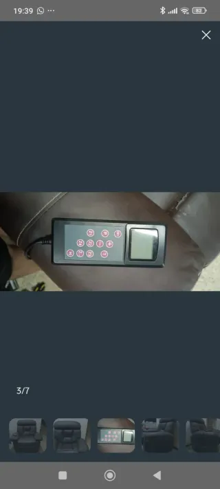 Sillón de masaje reclinable