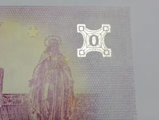 Billete 0 Euro Souvenir Croacia 2019