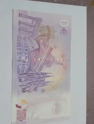 Billete 0 Euro Souvenir Croacia 2019