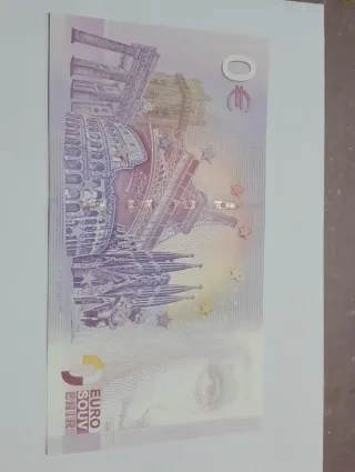 Billete 0 Euro Souvenir Croacia 2019