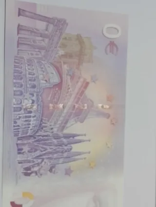 Billete 0 Euro Souvenir Croacia 2019