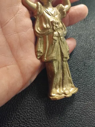 Remate de Bronce antiguo posible de bargueño