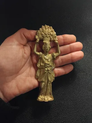 Remate de Bronce antiguo posible de bargueño