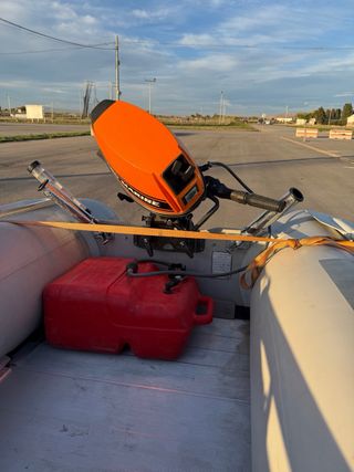 Zodiac con motor 12cv y remolque todo con papeles.