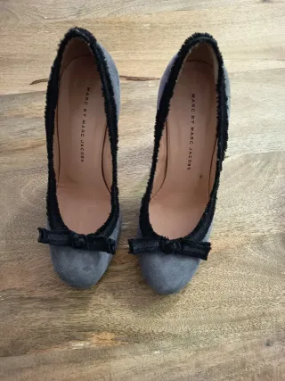 Décolleté Marc Jacobs Donna Grigio Nero