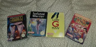 Lote 4 Juegos Nintendo NES