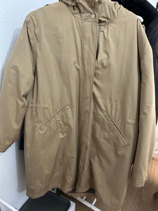 Anorak Massimo Dutti Beige