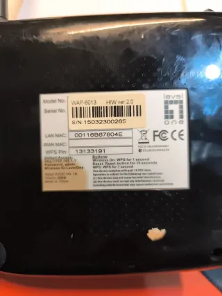 Punto de Acceso Wifi Level One WAP-6013 AP