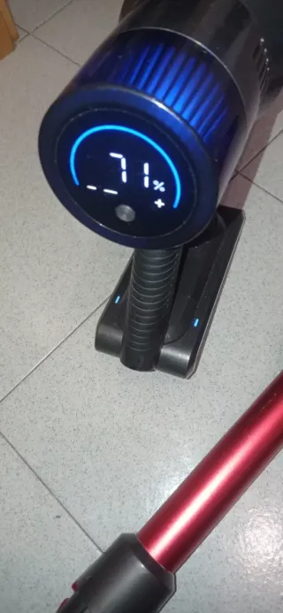 Aspiradora sin cable y accesorios