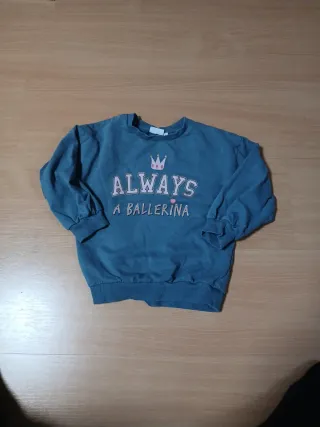 Sudadera niña 104 cm Always a Ballerina