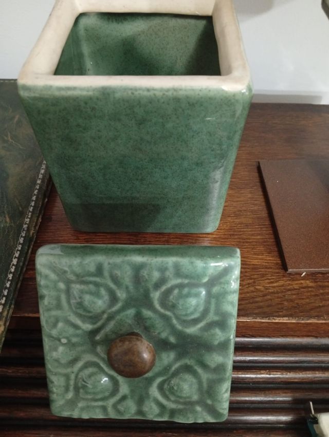 Tarro cerámica vintage Manises