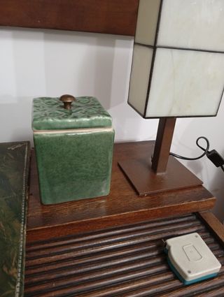 Tarro cerámica vintage Manises