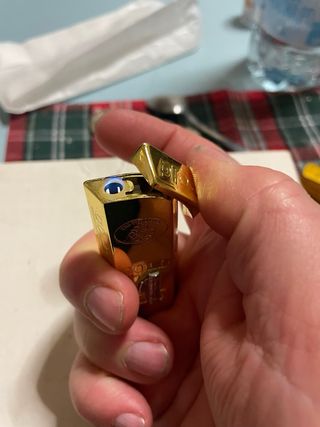Accendino lingotto d'oro souvenir