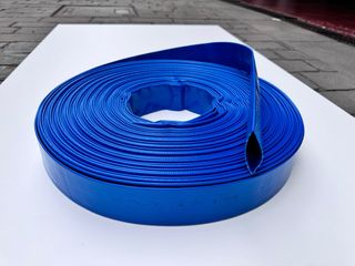 Manguera Plana DN25. 20 metros con Acoples Camlock