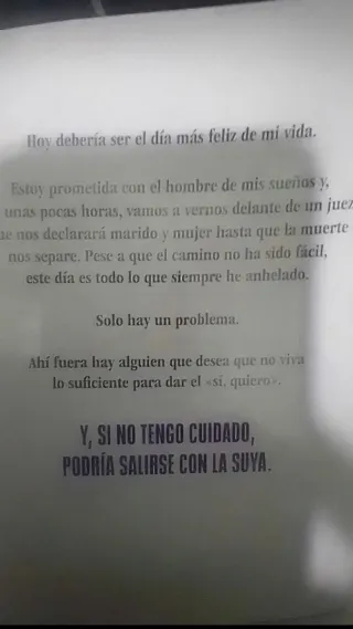 La boda de la asistenta (La asistenta)