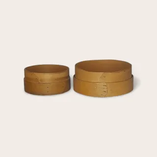 Pareja de cedazos antiguos