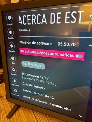 TV LG 32 HD Smart TV