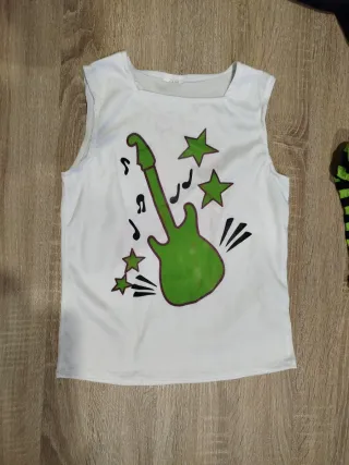 Disfraz Rockera 7/8 años