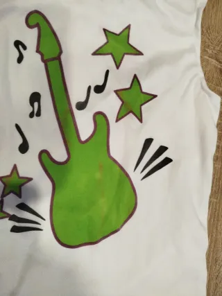 Disfraz Rockera 7/8 años