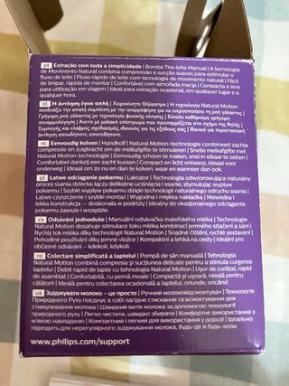 Sacaleches Manual Philips Avent