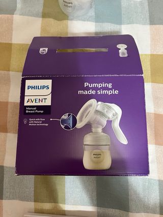 Sacaleches Manual Philips Avent