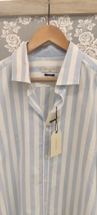 Camisa Rayas Hombre Easywear Talla XL