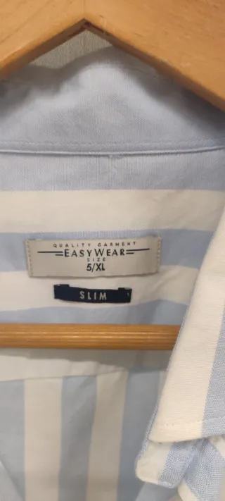 Camisa Rayas Hombre Easywear Talla XL